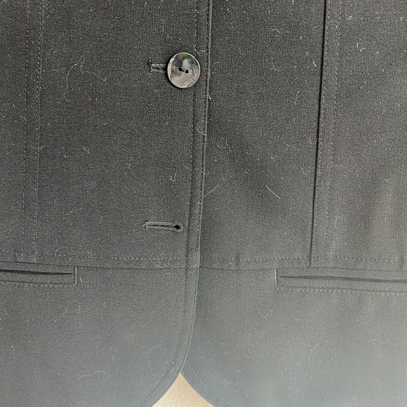 Chico’s black jacket blazer size 1 - Picture 10 of 11
